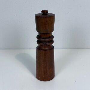 Vintage Dansk Jens Quistgaard Chess Queen Salt & Pepper Grinder Mill 60s